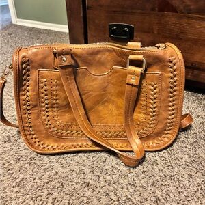 Tan Leather Women's Bag